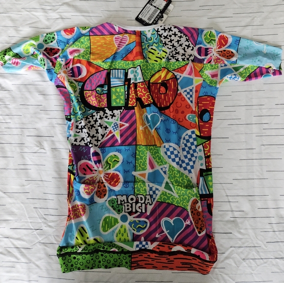 Cycling jersey unisex-Ciao. Made in Italy. Multicolor.  Sizes L & XXL - Picture 6 of 6